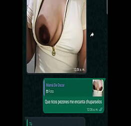 Chat de whatsapp com a mãe do meu melhor amigo