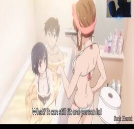 Tomando banho com minha irmã incesto - Animes Hentai