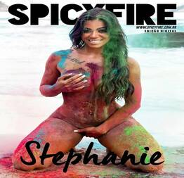 Stephanie Silveira nua na Revista Spicyfire