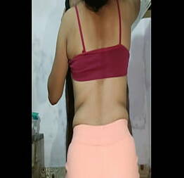 Pink dress bhabhi fucking with boyfriend indian desi bhabhi hot sex homemade video official
