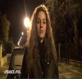 Interview casting of a french redhead student | colegial |COLEGIAL