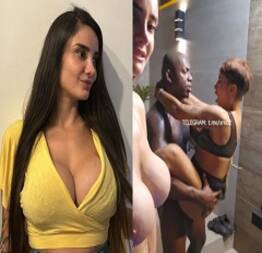 Victoria Camargo pelada fodendo em um sexo a três